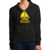 Women's Fitted Jersey Full Zip Hoodie Thumbnail