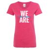 Women’s Glitter V-Neck T-Shirt Thumbnail