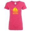 Women’s Glitter V-Neck T-Shirt Thumbnail